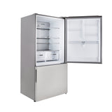 Nevecón No Frost Haceb Bottom Mount Inox 79.4x172.5cm De 543 Litros con Dispensador de Agua - NEVERAS | Bylmo