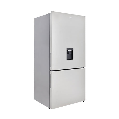 Nevecón No Frost Haceb Bottom Mount Inox 79.4x172.5cm De 543 Litros con Dispensador de Agua - NEVERAS | Bylmo