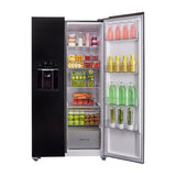 Nevecón No Frost Haceb Side By Side Negro 91x177cm De 621 Litros con Dispensador de Agua - NEVERAS | Bylmo