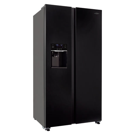 Nevecón No Frost Haceb Side By Side Negro 91x177cm De 621 Litros con Dispensador de Agua - NEVERAS | Bylmo
