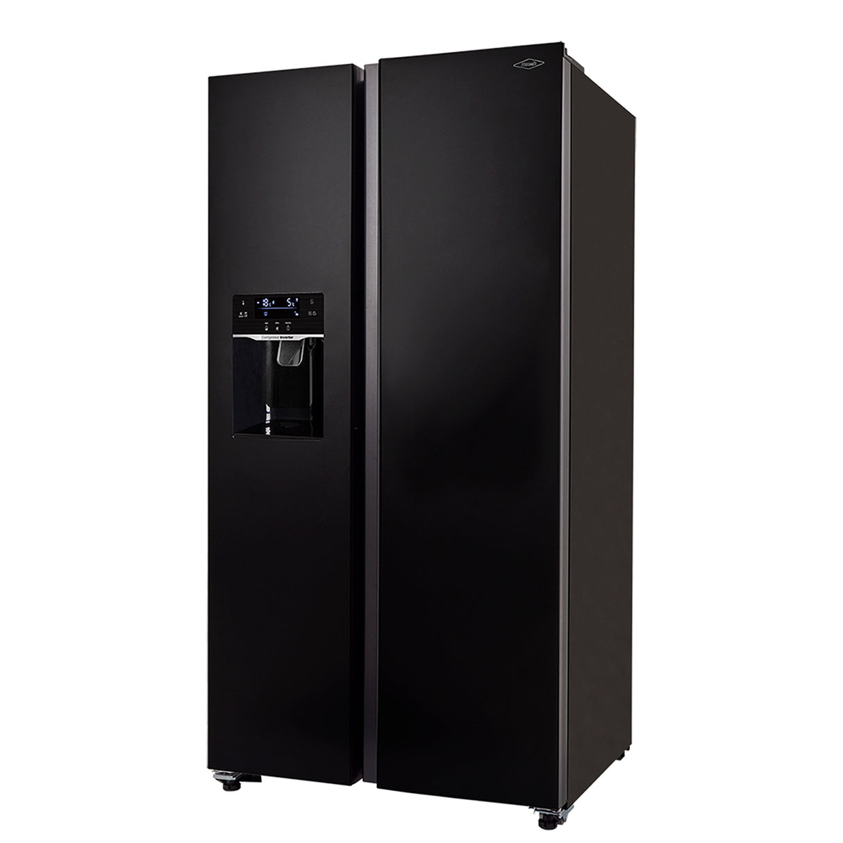 Nevecón No Frost Haceb Side By Side Negro 91x177cm De 621 Litros con Dispensador de Agua - NEVERAS | Bylmo