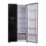 Nevecón No Frost Haceb Side By Side Negro 91x177cm De 621 Litros con Dispensador de Agua - NEVERAS | Bylmo