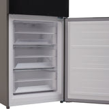 Nevera No Frost Haceb Bottom Mount Negro 68.5x195cm De 382 Litros y con Pantalla Digital - NEVERAS | Bylmo