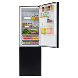 Nevera No Frost Haceb Bottom Mount Negro 68.5x195cm De 382 Litros y con Pantalla Digital - NEVERAS | Bylmo