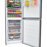 Nevera No Frost Haceb Bottom Mount Negro 68.5x195cm De 382 Litros y con Pantalla Digital - NEVERAS | Bylmo
