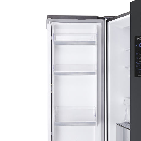 Nevera No Frost Haceb Cross Door Negro 69x1.9cm De 586 Litros y con Pantalla Digital - NEVERAS | Bylmo