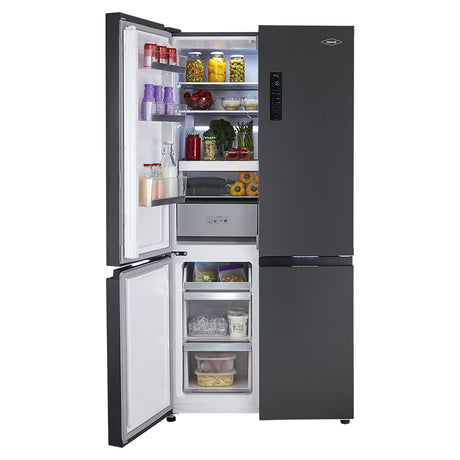 Nevera No Frost Haceb Cross Door Negro 69x1.9cm De 586 Litros y con Pantalla Digital - NEVERAS | Bylmo