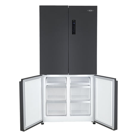 Nevera No Frost Haceb Cross Door Negro 69x1.9cm De 586 Litros y con Pantalla Digital - NEVERAS | Bylmo