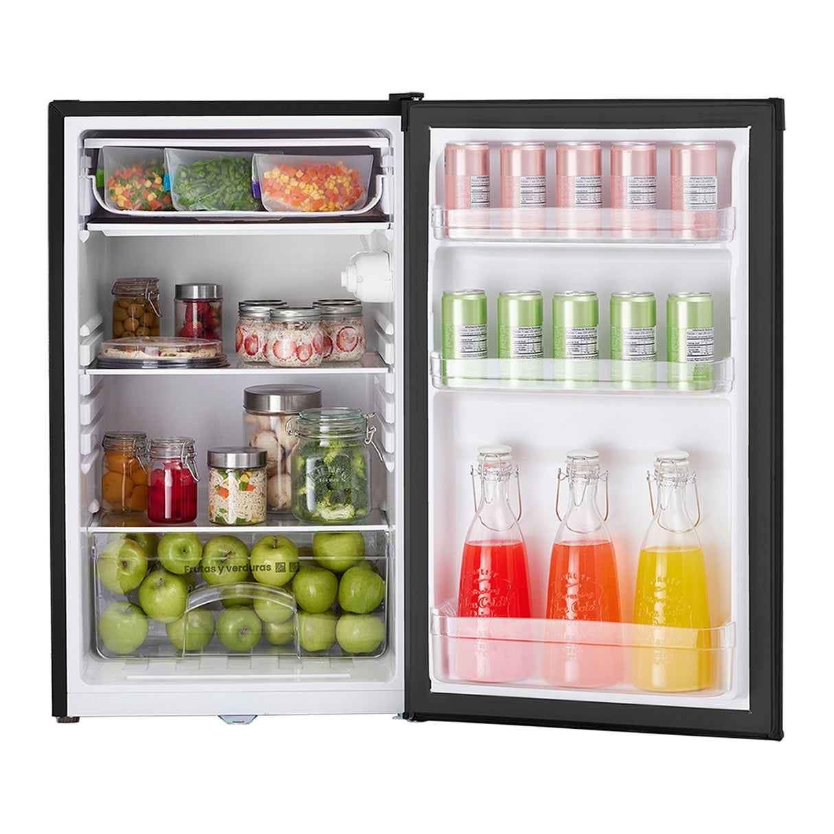 Mini Bar No Frost Haceb Negro 49.3x84.2cm de 122 Litros - MINIBAR | Bylmo