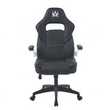 Silla Gerencial Negro y Blanco 70x123cm con Apoya Brazos - SILLAS DE OFICINA | Bylmo