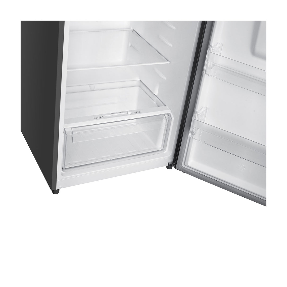Nevera Inverter No Frost Kalley Gris Oscuro 60.5x170.5cm de 332 Litros con Dispensador de Agua y con Congelador Superior - NEVERAS | Bylmo