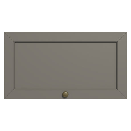Mueble Superior de Cocina Vik Blanco y Gris 60x33cm con Un Entrepaño y Una Puerta - MUEBLES SUPERIORES DE COCINA | Bylmo