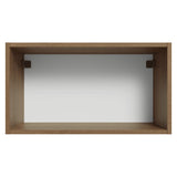 Mueble Superior de Cocina Vik Marrón y Gris 60x33cm con Un Entrepaño y Una Puerta - MUEBLES SUPERIORES DE COCINA | Bylmo