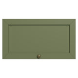 Mueble Superior de Cocina Vik Blanco y Verde 60x33cm con Un Entrepaño y Una Puerta - MUEBLES SUPERIORES DE COCINA | Bylmo