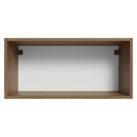 Mueble Superior de Cocina Vik Marrón y Gris 70x33cm con Un Entrepaño y Una Puerta - MUEBLES SUPERIORES DE COCINA | Bylmo