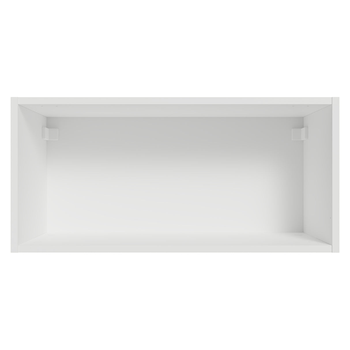 Mueble Superior de Cocina Vik Blanco y Verde 70x33cm con Un Entrepaño y Una Puerta - MUEBLES SUPERIORES DE COCINA | Bylmo
