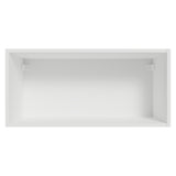 Mueble Superior de Cocina Vik Blanco y Verde 70x33cm con Un Entrepaño y Una Puerta - MUEBLES SUPERIORES DE COCINA | Bylmo