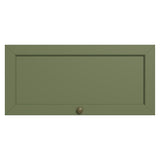 Mueble Superior de Cocina Vik Marrón y Verde 70x33cm con Un Entrepaño y Una Puerta - MUEBLES SUPERIORES DE COCINA | Bylmo