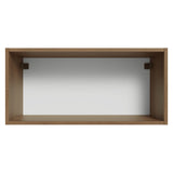 Mueble Superior de Cocina Vik Marrón y Verde 70x33cm con Un Entrepaño y Una Puerta - MUEBLES SUPERIORES DE COCINA | Bylmo