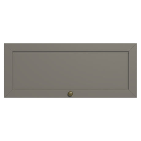 Mueble Superior de Cocina Vik Blanco y Gris 80x33cm con Un Entrepaño y Una Puerta - MUEBLES SUPERIORES DE COCINA | Bylmo