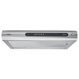 Campana Extractora Haceb Tofu Negro y Inox 59.6x8.4cm 110 Voltios de Tres Velocidades y con Iluminación - CAMPANAS Y EXTRACTORES | Bylmo
