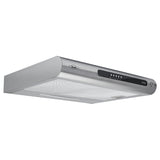 Campana Extractora Haceb Tofu Negro y Inox 59.6x8.4cm 110 Voltios de Tres Velocidades y con Iluminación