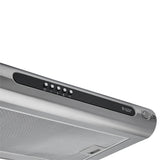 Campana Extractora Haceb Tofu Negro y Inox 59.6x8.4cm 110 Voltios de Tres Velocidades y con Iluminación - CAMPANAS Y EXTRACTORES | Bylmo