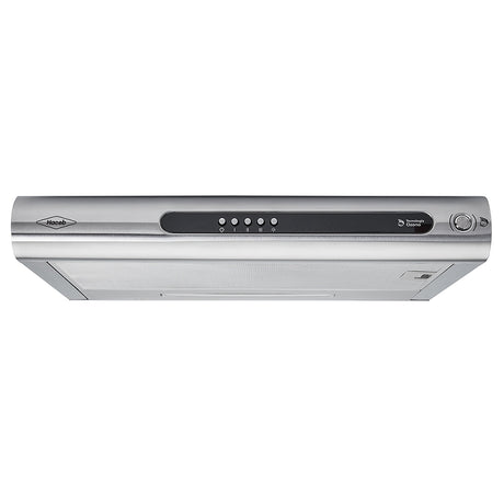Campana Extractora Haceb Tofu Negro y Inox 59.6x8.4cm 110 Voltios de Tres Velocidades y con Iluminación