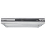 Campana Extractora Haceb Tofu Negro y Inox 59.6x8.4cm 110 Voltios de Tres Velocidades y con Iluminación - CAMPANAS Y EXTRACTORES | Bylmo