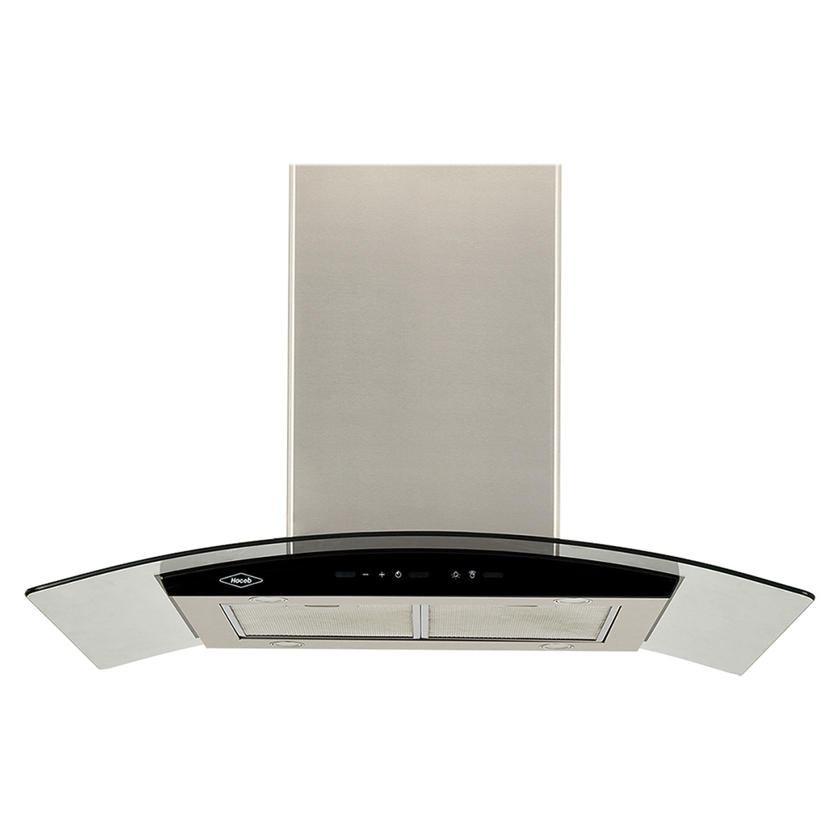 Campana Extractora Isla Haceb Negro 96x45.5cm 110 Voltios de Tres Velocidades con Pantalla Digital y con Iluminación - CAMPANAS Y EXTRACTORES | Bylmo