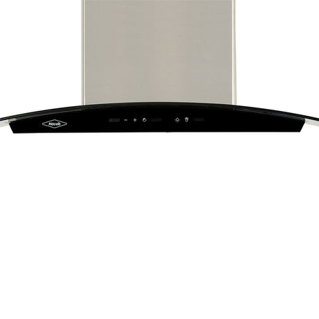 Campana Extractora Isla Haceb Negro 96x45.5cm 110 Voltios de Tres Velocidades con Pantalla Digital y con Iluminación - CAMPANAS Y EXTRACTORES | Bylmo