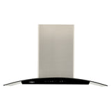 Campana Extractora Isla Haceb Negro 96x45.5cm 110 Voltios de Tres Velocidades con Pantalla Digital y con Iluminación - CAMPANAS Y EXTRACTORES | Bylmo