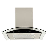 Campana Península Haceb Negro 65.5x42.5cm 110 Voltios de Tres Velocidades con Pantalla Digital y con Iluminación - CAMPANAS Y EXTRACTORES | Bylmo
