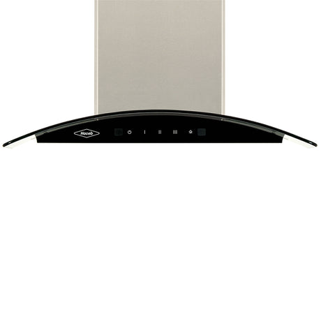 Campana Península Haceb Negro 65.5x42.5cm 110 Voltios de Tres Velocidades con Pantalla Digital y con Iluminación - CAMPANAS Y EXTRACTORES | Bylmo