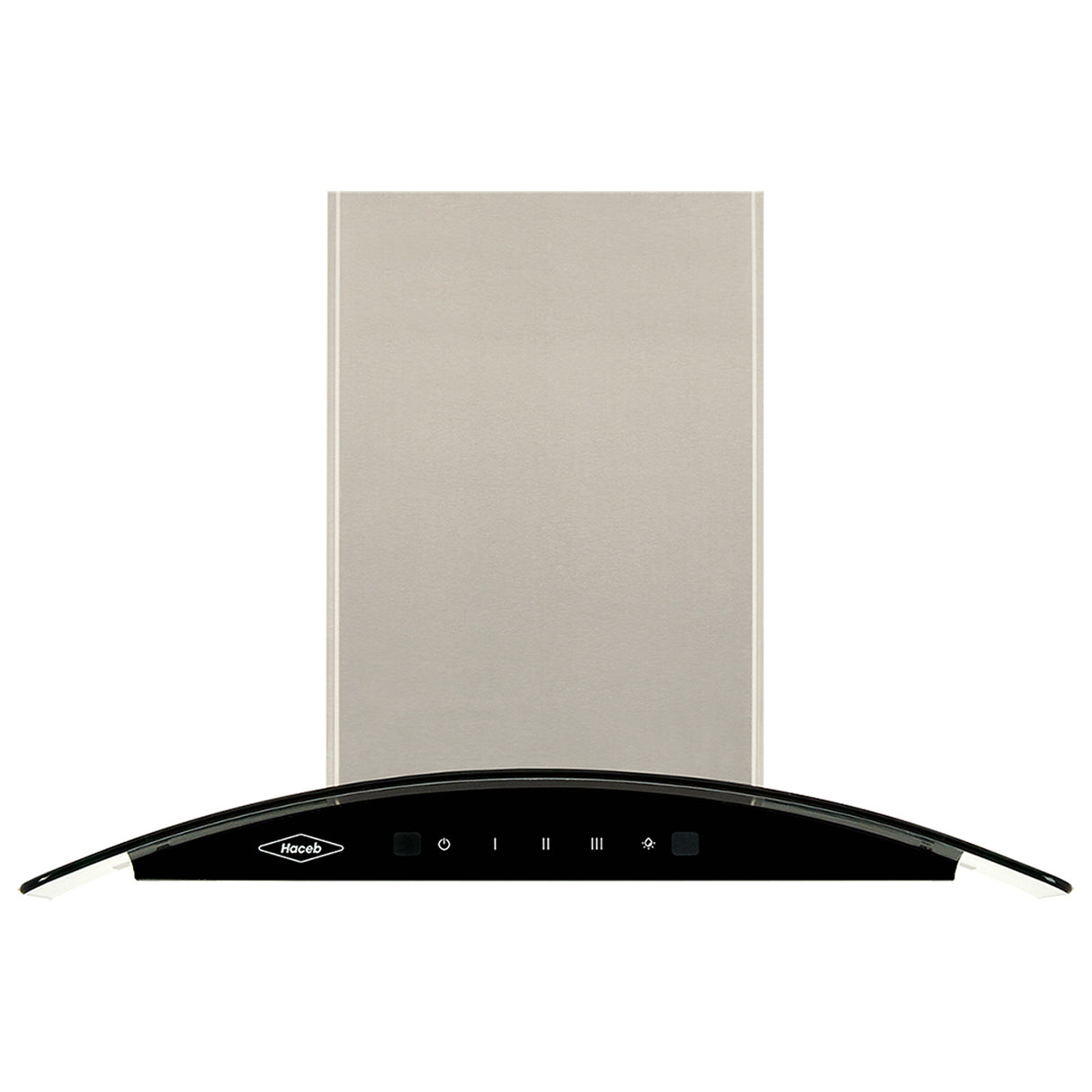 Campana Península Haceb Negro 65.5x42.5cm 110 Voltios de Tres Velocidades con Pantalla Digital y con Iluminación - CAMPANAS Y EXTRACTORES | Bylmo