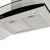 Campana Península Haceb Negro 95.5x42.5cm 110 Voltios de Tres Velocidades con Pantalla Digital y con Iluminación - CAMPANAS Y EXTRACTORES | Bylmo