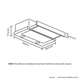 Campana Extractora Haceb Inox 66x23cm 110 Voltios de Tres Velocidades con Pantalla Digital y con Iluminación - CAMPANAS Y EXTRACTORES | Bylmo