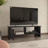 Mesa para TV Navia Wengue 120.3x42.1cm para TV Hasta 55 Pulgadas con Un Compartimiento - MUEBLES DE TV | Bylmo