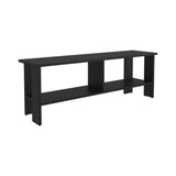 Mesa para TV Navia Wengue 120.3x41.9cm para TV Hasta 55 Pulgadas con Dos Compartimientos - MUEBLES DE TV | Bylmo