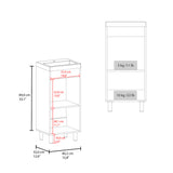 Mueble para Lavamanos Rivera Wengue 40.2x84cm Individual con Lavamanos y con Una Puerta - MUEBLES PARA LAVAMANOS | Bylmo