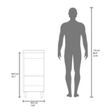 Mueble para Lavamanos Rivera Wengue 40.2x84cm Individual con Lavamanos y con Una Puerta - MUEBLES PARA LAVAMANOS | Bylmo
