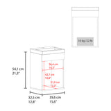 Mueble para Lavamanos Oxford Wengue 39.6x54.1cm Individual con Lavamanos y con Una Puerta - MUEBLES PARA LAVAMANOS | Bylmo