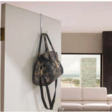 Perchero Cromado 11x22cm con Un Gancho para Puerta