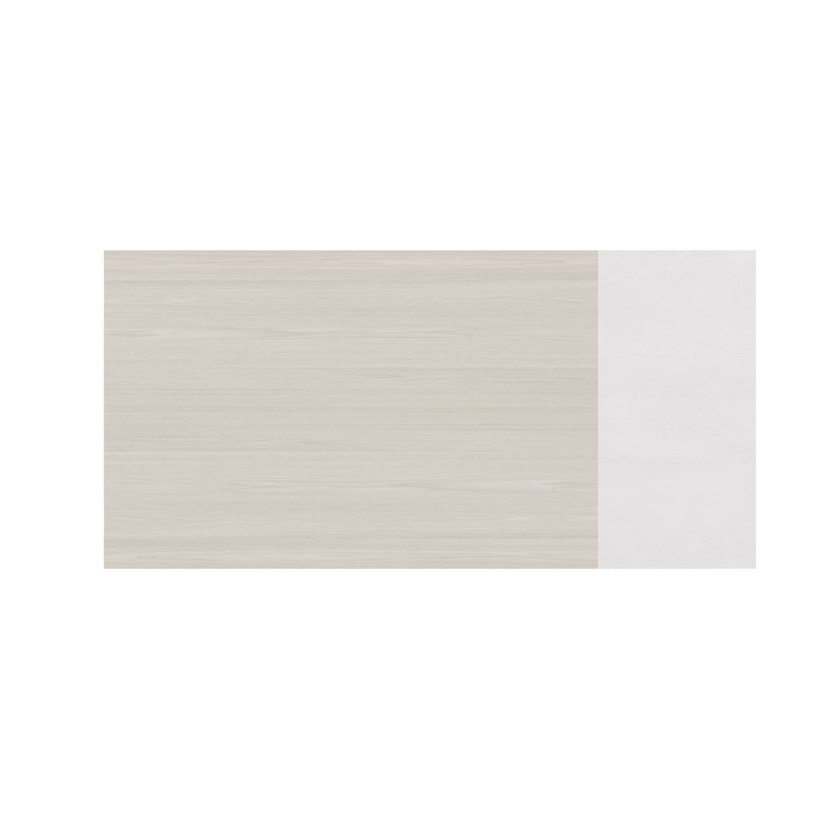 Cabecero Soren Niebla y Blanco 147x70.8cm para Cama Doble