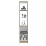 Mueble Auxiliar para Baño Bath Cartagena y Blanco 33x162.2cm con Cuatro Entrepaños