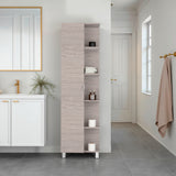 Optimizador de Baño Bath Positano y Blanco 51.2x178.1cm con Siete Entrepaños