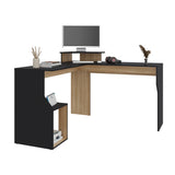 Escritorio en L Gamer Juanita Fresno Europeo 130x77.1cm Moderno