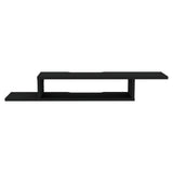 Rack de TV Dili Wengue 170x22.9cm Flotante Para TV Hasta 65 Pulgadas con Un Compartimiento