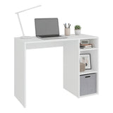 Escritorio Dalia Blanco 101.7x74cm con Organizador de Libros