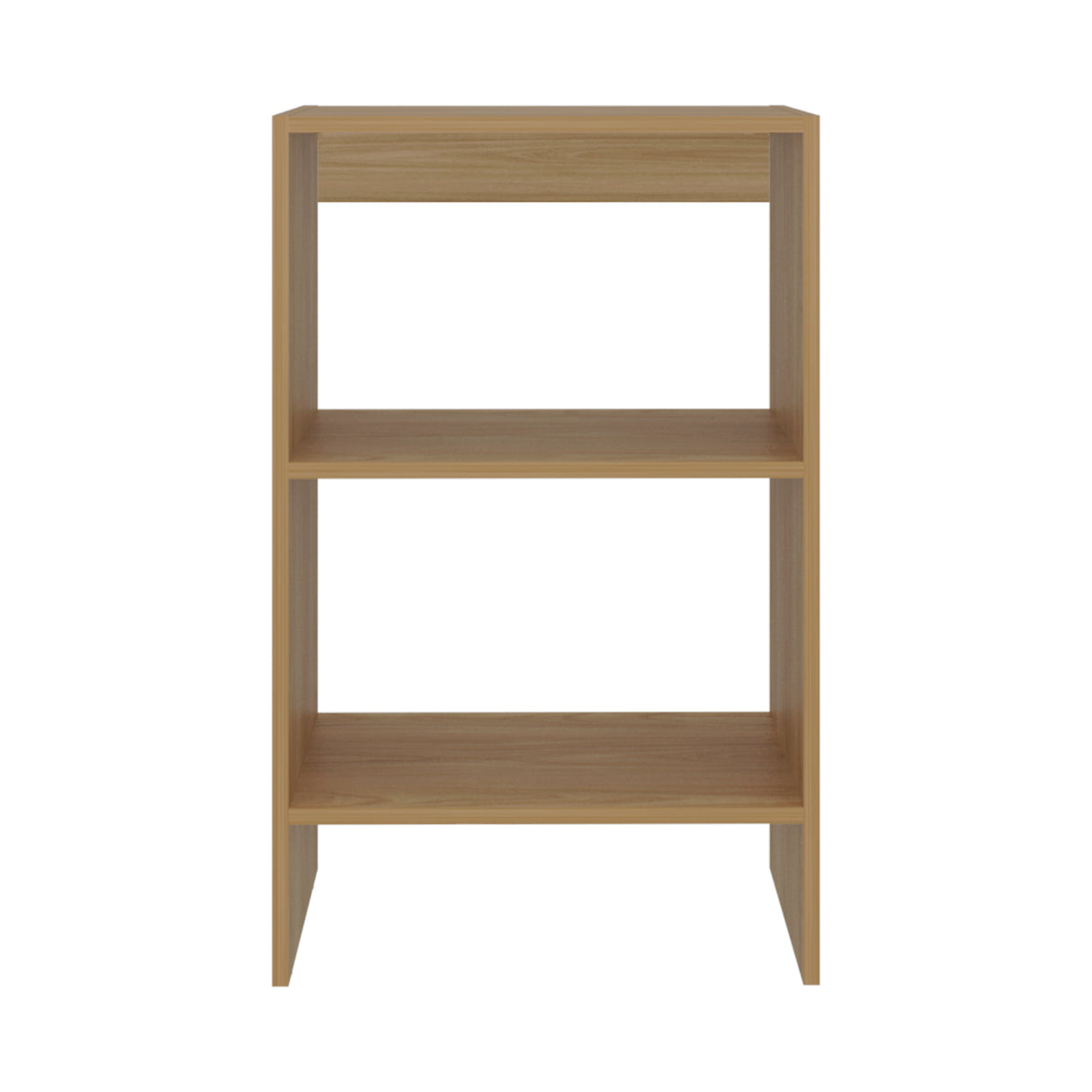 Biblioteca Eloy Fresno Europeo 50x80cm Rectangular con Tres Compartimientos y Dos Entrepaños